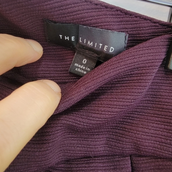 The Limited Vintage  Pleated Mini Skirt Size 0 - Picture 3 of 3